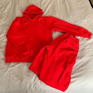 CUSTOM SPORT GEAR oversized hoodie sweatpants